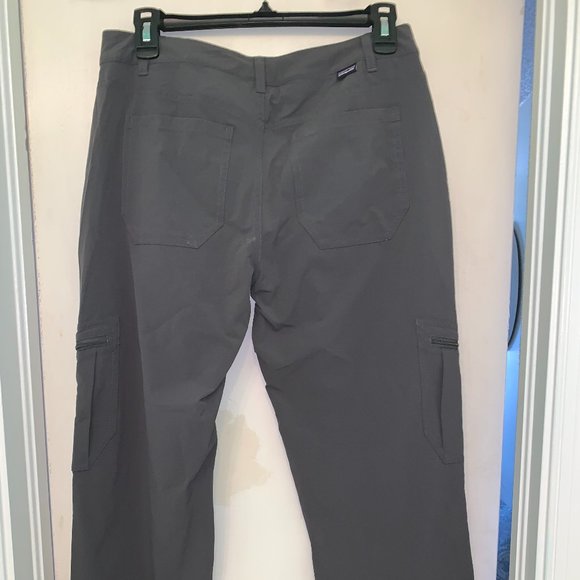 Women's Patagonia Gray Cargo Pants - Picture 3 of 4